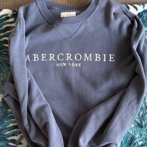 Abercrombie & Fitch Blue Sweater
